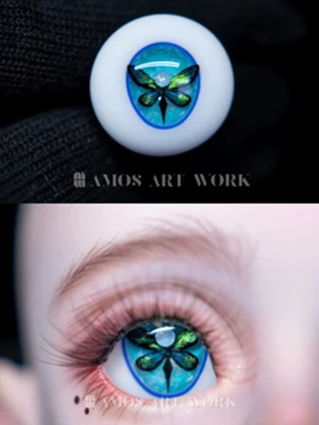 one off ドール用アイ レジンアイ 樹脂アイ ブルー 20mmサイズ MDD/BJD 球体関節人形用