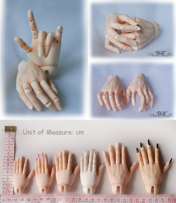 Ball-jointed Hand for 73cm BJD (Ball-jointed doll)