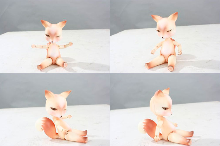 BJD Fox 12cm Ball-jointed doll