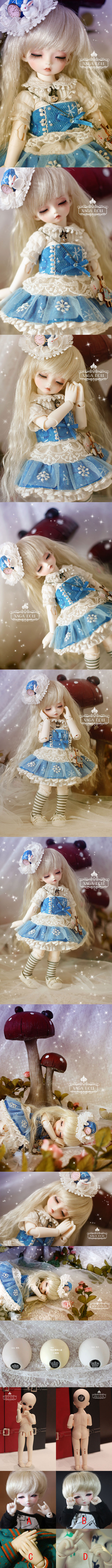 BJD Mimi 17.5cm Ball-Jointed Doll