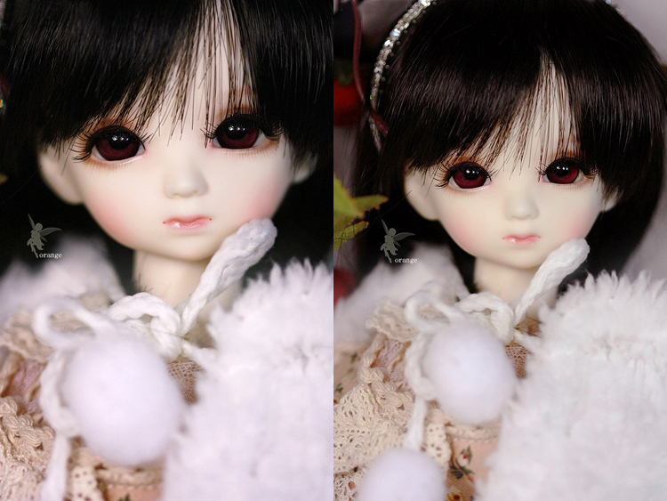 BJD Orange 42cm Girl Ball-jointed Doll