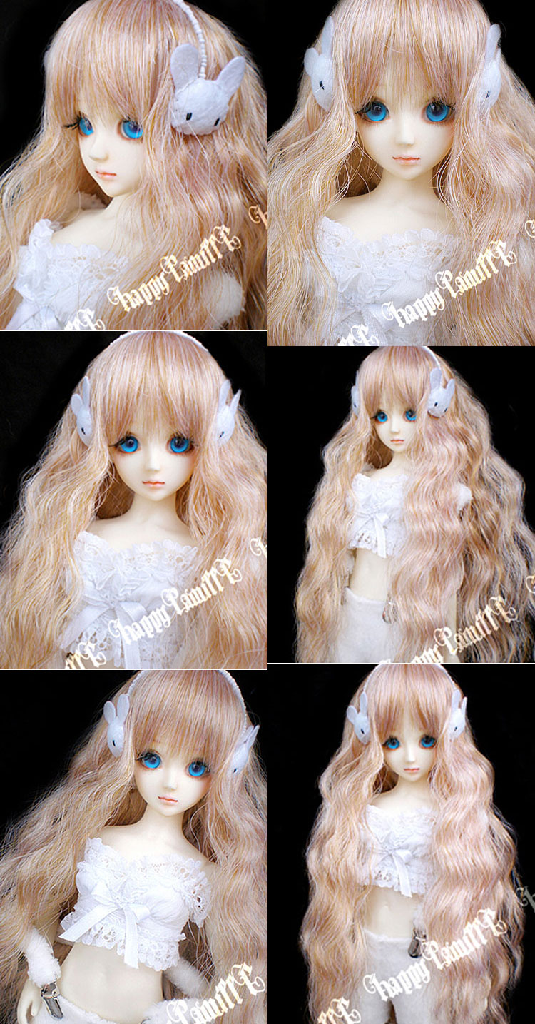 BJD Doll rabbit hair ornaments  Ball-jointed doll