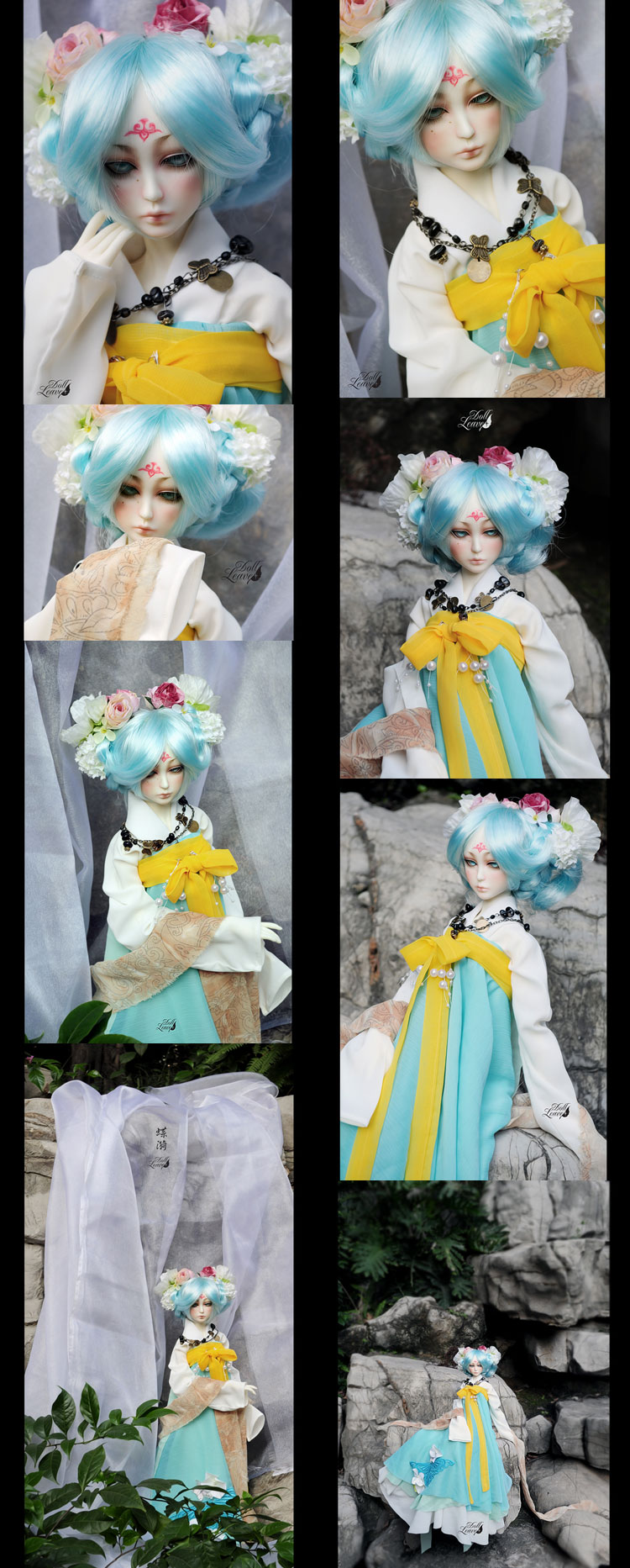 BJD Vanesa Girl 58cm Boll-jointed doll