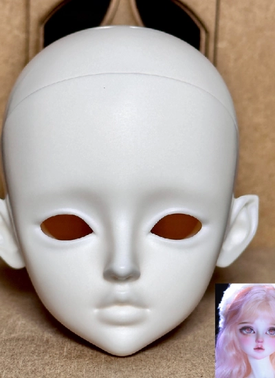 ドール用ヘッド kikiヘッド 女の子 1/4サイズ 球体関節人形 BJDDOLL