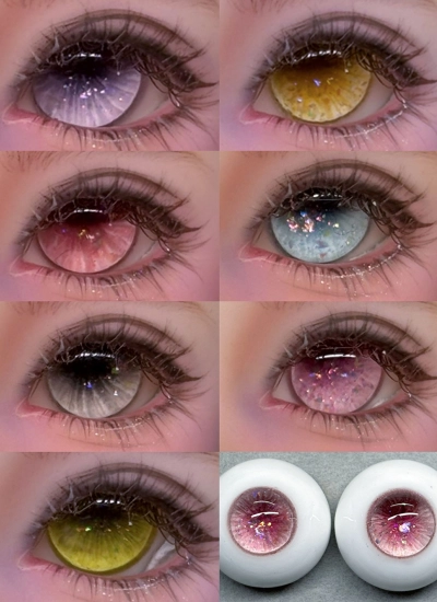 Bjd Plaster Linghe Dapiaoliang eyes 14mm 16mm eyeballs for ball-jointed doll