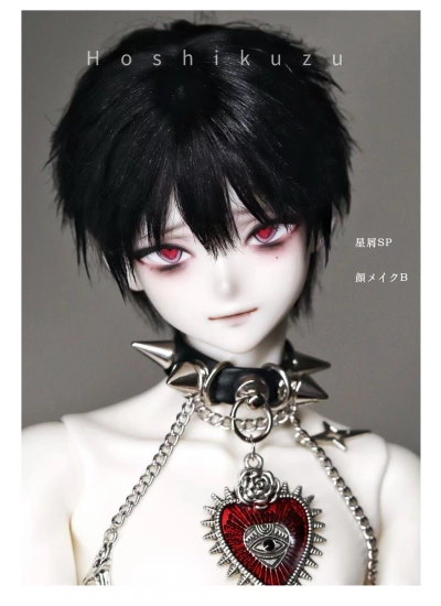 ドールヘッド  1/4サイズ人形用 星屑＆星屑SP HOSHIKUZU xīng xiè 球体関節人形用 BJD 【ASAI自制】