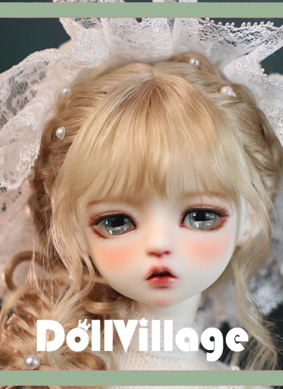 ドールヘッド Doraヘッド 女の子 1/4サイズ 球体関節人形用 BJD用