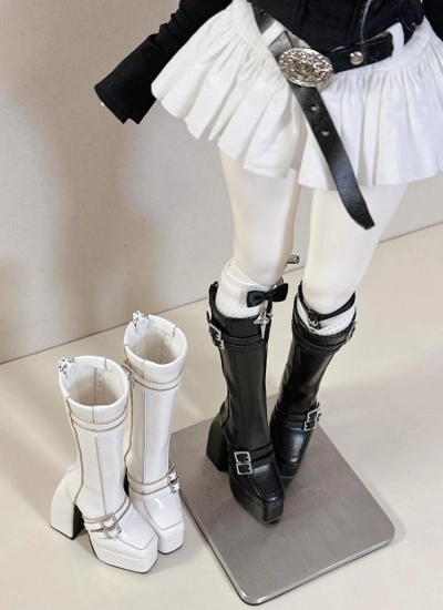 BJD Doll High Heel Long Boots for MSD Size Ball Jointed Doll