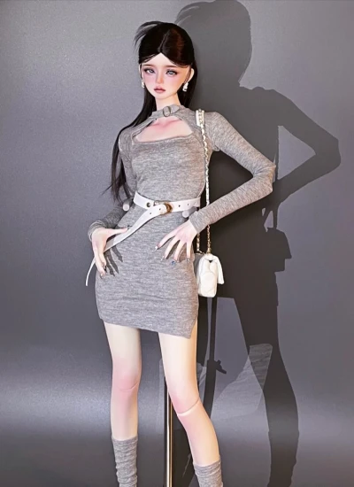 BJD Clothes Knit Dress for 1/3 Ball-jointed Doll