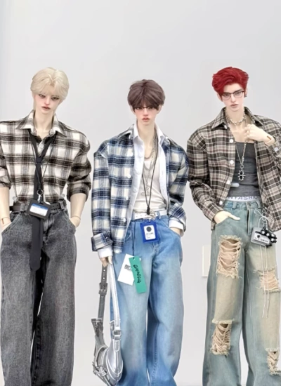 ドール用服  シャツ 男の子用 70/75//77サイズ人形用 球体関節人形用 BJD用