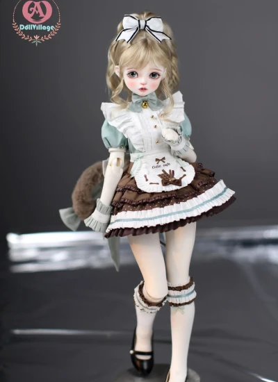 BJD Doll NEKO CAFE-LOLI + Oufit Girl 41cm Ball-jointed Doll