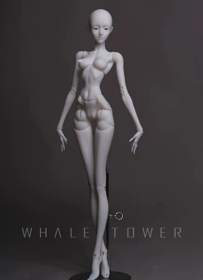 【期間限定】ドール本体【人版/縫い目なし】 Mina 無期契約 52.5cm 女の子 球体関節人形 BJD