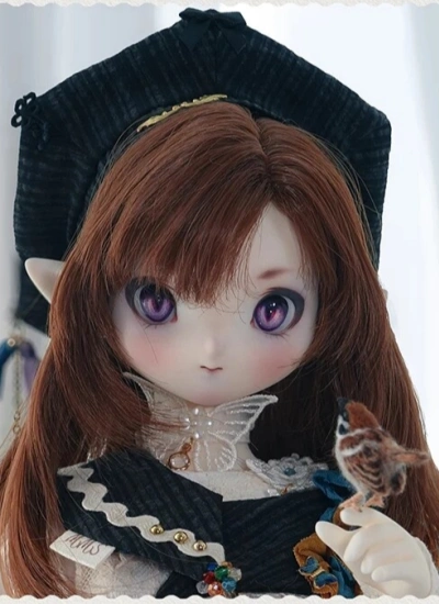 ドール用ヘッド Seal SDサイズ  頭囲24cm 球体関節人形用