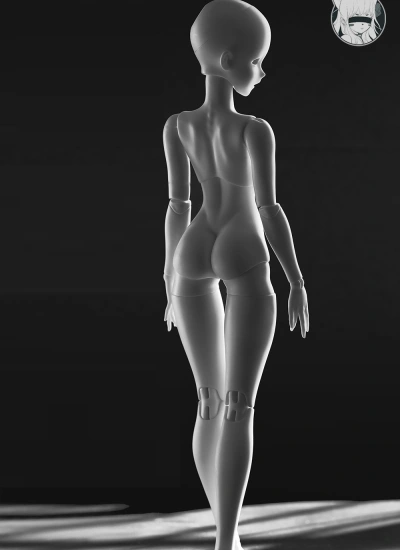 【期間限定】ドール本体 狸狸(lí li) 女の子 狸酥体2.0 1/4サイズ 球体関節人形 BJD【山狸酱酱】