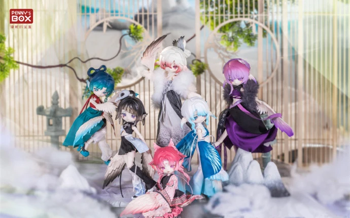 公式在庫 MJD ブラインドドール 雲羽閣シリーズ・露露亜(LULUYA)  21cm 1/8サイズ シングルボックス/アソートボックス Blind Box