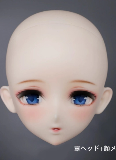【数量＆期間限定】ドール用ヘッド 露ヘッド(顔メイク付き) 1/3サイズ 球体関節人形用 BJD用 MILO x Zmoedollコラボ