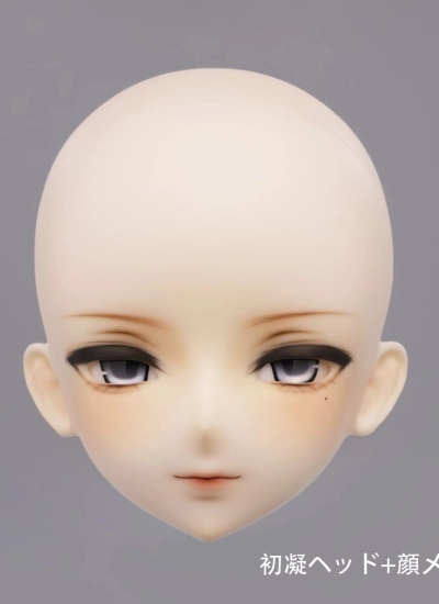 【数量＆期間限定】ドール用ヘッド 初凝ヘッド(顔メイク付き) 1/3サイズ 球体関節人形用 BJD用 MILO x Zmoedollコラボ