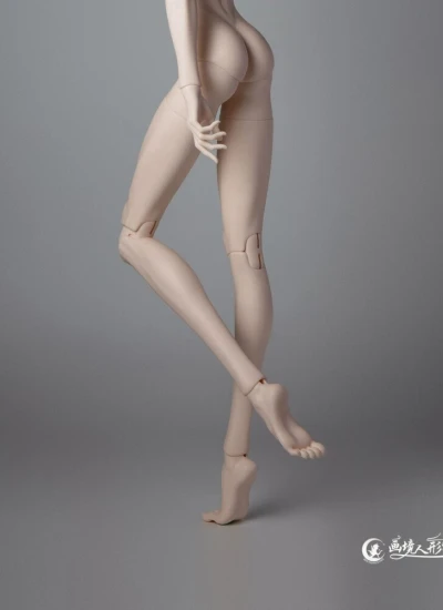 ボディ用 バレエフット ハイヒールフット 75薄肌体用  球体関節人形用  BJD用