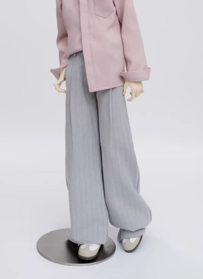 ドール用服 ズボン ライトグレー A519 ID75/Loongsoul73/POPO68/SD/SD10/MSDサイズ 男の子用 球体関節人形用 BJD用