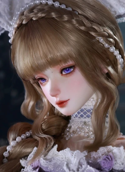 ドールフルセット 馥郁花庭シリーズ・維奥拉 (Viola) 58cm 女の子 1/3サイズ 球体関節人形 BJD