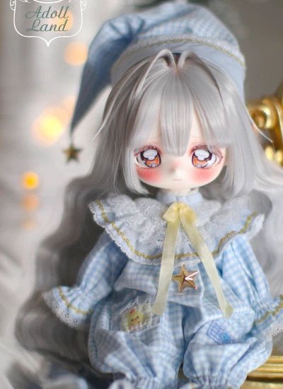【期間限定】 Star Candy (Blueberry)-Milky Taro Bear フルセット 23cm 球体関節人形 BJD【23cm】