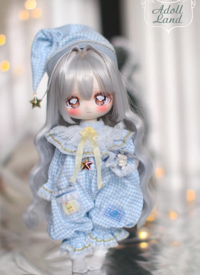 ドール用服 ブルーベリー Star Candy (B)-Milky Taro Bear用オフィシャル衣装  23cm 球体関節人形用 BJD用
