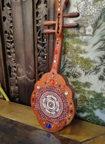 BJDドール用 楽器 中国琵琶 撮影用 SD/70/75/80サイズ人形通用