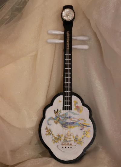 BJDドール用 楽器 中国琵琶 撮影用 SD/70/75/80サイズ人形通用