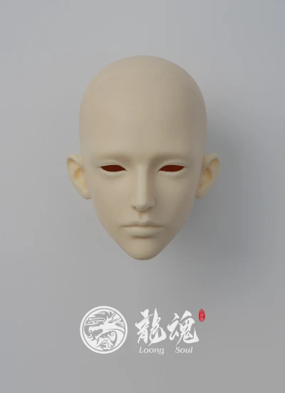 【期間限定】ドール用ヘッド  陇中杂记-百秽屠(Bǎi Huì Tú) ヘッド 73cmボディ用 男の子用 球体関節人形用 BJD用