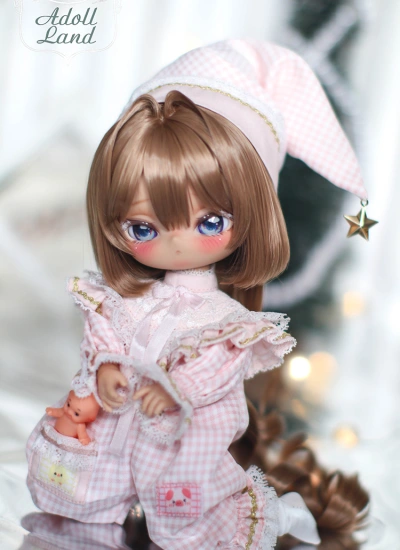 【期間限定】 Star Candy (Strawberry)-Crispy Cat Su フルセット 23cm 球体関節人形 BJD【23cm】