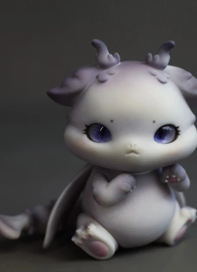 ドール本体 ペット 肥哒（féi dā）9cm BJD用