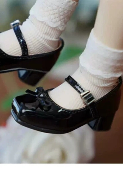 ドール用お靴 ブラック ホワイト レッド ブルー  ピンク MSDサイズ人形用 球体関節人形用 BJD用