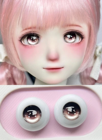 ドール用アイ 石膏アイ【赴月】12mm/14mm/16mm/18mmサイズ人形用
