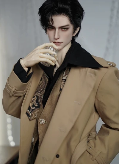 期間限定 ドール用ヘッド ｢ 無名 ｣ 75cmサイズ 球体関節人形 BJD用 【LOOK MOUNTAIN】