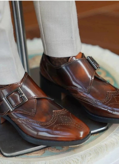 ドール用お靴 ブラウン 男の子用 75サイズ人形用 球体関節人形用 BJD用