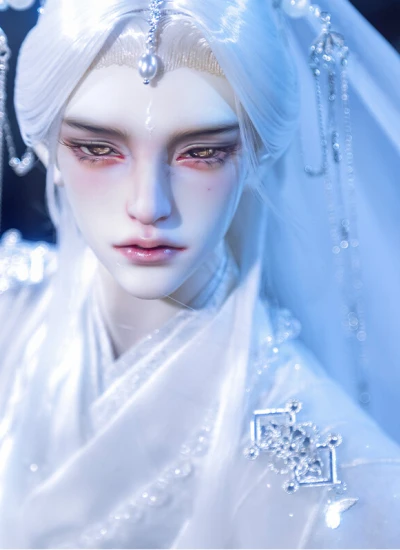 BJD Fullset Sui Yu White Type A (with Face-up) 75cm Boy Ball-jointed doll