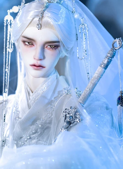 ドールフルセット Dollzone×夜鶯自制  歳聿 75cm 男の子 球体関節人形 BJDDOLL