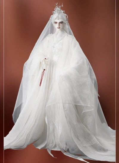 BJD White Clothes Sui Yu 75cm Boy Ball-jointed doll