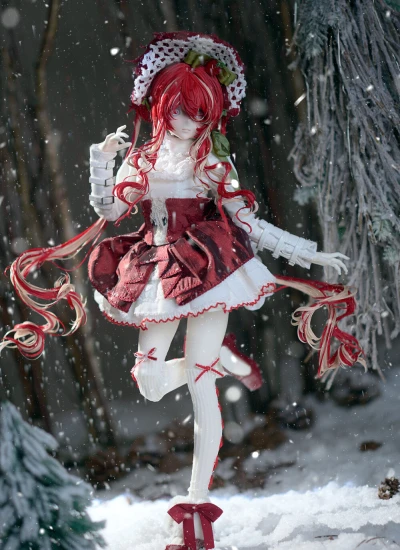 BJD Little Apple - Aipericia Girl 1/4 Ball-jointed Doll