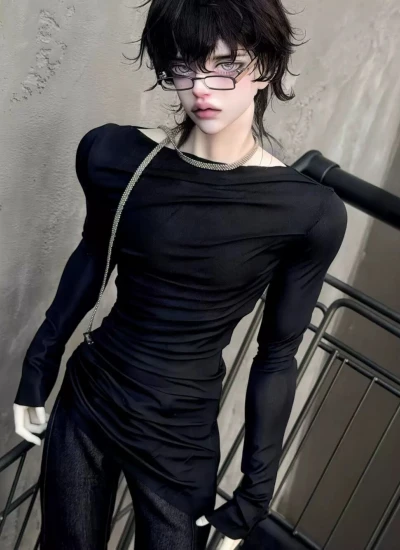 ドール用服 インナー ブラック ホワイト グレー 70/ID75サイズ人形用