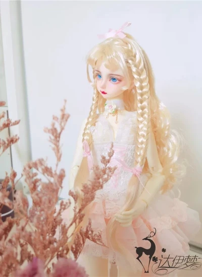 ドール用服 衣装セット ホワイト 女の子用 MSD/SD/SD16サイズ 球体関節人形用 BJD用