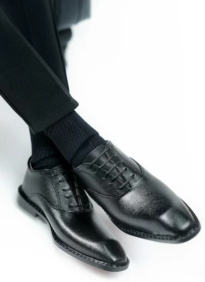 ドール用お靴 革靴 ブラック ID75サイズ 球体関節人形用 BJD用