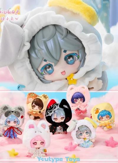 修勾来块小点心シリーズ 可動 Blind Box Assort (6体セット) ブラインドドール