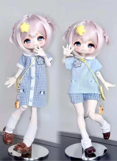 【期間限定】ドール本体【叽酱】小鹿体/小柚体 女の子 1/6サイズ 球体関節人形 BJD用 珊瑚礁X兔羊棺中コラボレーション