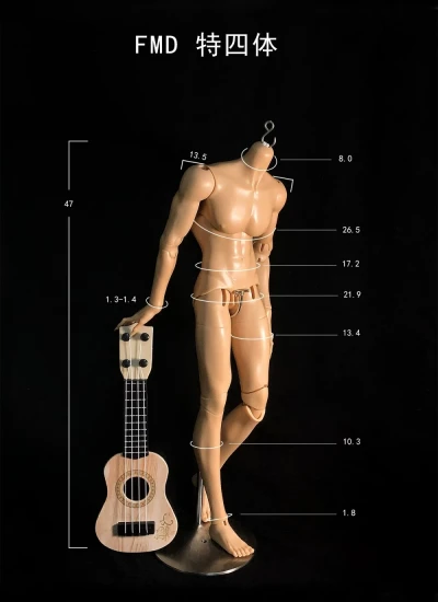 ドールボディ 特四体 素体 47cm 1/4サイズ 球体関節人形 BJD DOLL