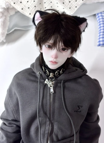 ドール用ヘッド ｢Elio 小奥｣ 70cm人形用 球体関節人形用 BJD【枕山栖谷自制】