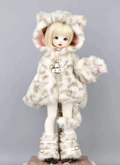 期間限定 ドール用服【猫語】雪豹/布偶/起司/玳瑁 YOSD 1/6サイズ人形用 球体関節人形用 BJD