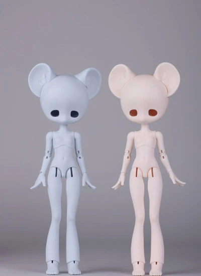 期間限定 ドール本体 ｢鼠鼠｣ 兔兔体/小鹿体/小柚体 1/6サイズ BJDDOLL 【珊瑚礁X谬岛自制コラボ】