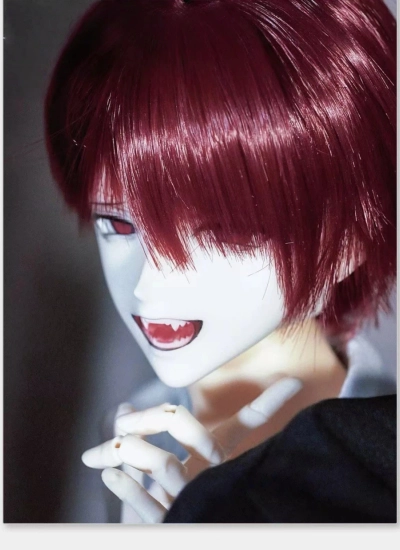 【期間限定】ドール用ヘッド 開け目ー獰 1/3サイズ用 レジン製 頭囲22cm 球体関節人形用 BJD用 【涩火自制】