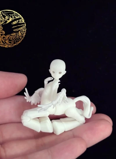 ドール本体 3Dプリント mini馬 【午年の飛天小馬】球体関節人形 BJDDOLL